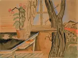 Franz Radziwill, Der Baum im Zimmer