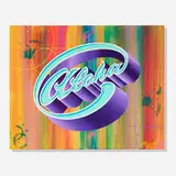 Aloha by Sonny Boy and Kelly "Risk" Graval, 2016, acrylic on panel, sold Sep 2024