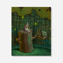 Nathan Ota, Stumped, 2006, acrylic on panel