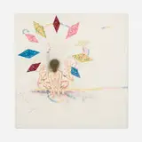 Kelsey Brookes, Untitled, 2007, acrylic, graphite, ink, spray paint on canvas