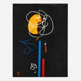 Homage á Ernst by Emerson Woelffer, 1977-85, acrylic and oil on canvas, sold Aug 2024