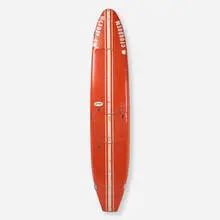 Jetboard motorized aluminum surfboard by Sargent Fletcher Co., 1965-68, painted aluminum with steel wall mounting brackets, sold Mar 2024
