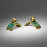 Pepe Mendoza, Candleholders, pair