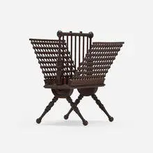 George Hunzinger, Periodical rack, c. 1880, lacquered wood