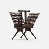 George Hunzinger, Periodical rack, c. 1880, lacquered wood