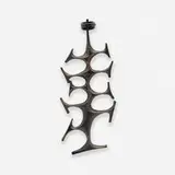 Paul Evans, Rare Sculpted Bronze door knocker, c. 1965, patinated bronze