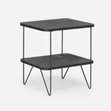 Richard E. Filipowski, Prototype occasional table, c. 1953, painted plywood, lacquered steel