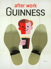 Tom Eckersley, GUINNESS, after work