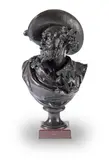 Albert-Ernest Carrier-Belleuse, bronze portrait bust of Peter Paul Rubens
