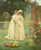 John Shirley-Fox, The letter, oil on canvas