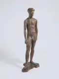 Paul Egon Schiffers, Jüngling Heinrich, Gips, bronziert