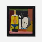 Nathan Gluck, Still Life, 1950, oil on canvas