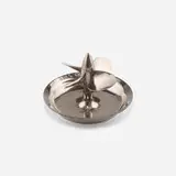 Queen Mary propeller ashtray by The Manganese Bronze & Brass Co. Ltd., 1936, chrome-plated metal, sold Mar 2024