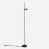 Angelo Lelii, Floor lamp, model 12923 Vogue, c. 1962, nickel-plated brass, enameled steel, nickel-plated steel