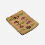 Pacific Northwest, Nez Perce Tribe woven bag, cornhusk wool, yarn, suede