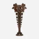 Albert Paley, Monumental Chrysalis Vessel, 1993, forged and fabricated steel, stainless steel