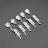 Claude Lalanne, Iolas demitasse spoons, set of five