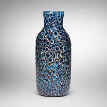 Fratelli Toso, Murrine vase, 1961-65, fused glass murrines