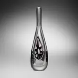 Fulvio Bianconi, Rare Con Macchie vase, model 4331, 1951, glass with internal murrine decoration