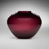 Vittorio Zecchin, Soffiato vase, c. 1933, soffiato glass with applied details