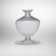 Soffiato vase, model 5384 by Vittorio Zecchin, 1921-25, soffiato glass, sold Dec 2025