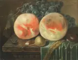 Johann Daniel Bager, A pair of still lifes, oil on panel
