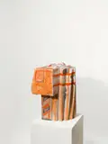 Alexandra Bircken, Nervous Tension, 2006, Zement, Öl, Acryl, Aquarell und Bleistift