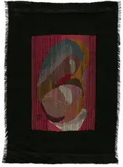 Woty Werner, Zueinander, 1942, Bildwirkerei aus Seide, Wolle und Baumwolle