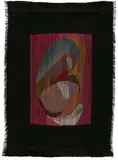 Woty Werner, Zueinander, 1942, Bildwirkerei aus Seide, Wolle und Baumwolle