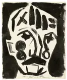 Ohne Titel by A. R. Penck, 1992, Acryl auf Leinwand, sold Jul 2020