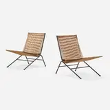 Allan Gould, Lounge chairs, pair