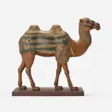 Тарас Порожняк, Carousel camel, c. 1900, painted wood, glass