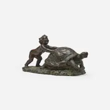 Donatello Gabbrielli, Child and Turtle fountain, bronze