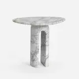Modern, Side table, marble