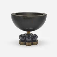 Blackman Cruz Workshop, Tazza bowl, 2003, brass, steel