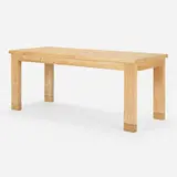 Guy Rey-Millet and Jean Prouvé, Dining table from the Refuge de la Vanoise, France, c. 1970, pine