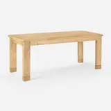 Guy Rey-Millet and Jean Prouvé, Dining table from the Refuge de la Vanoise, France, c. 1970, pine