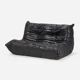 Michel Ducaroy, Togo settee, 1973, leather