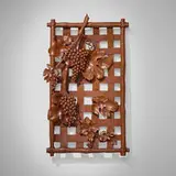 Mels Yeghiazaryan, Untitled (Grapevine), 1996, walnut