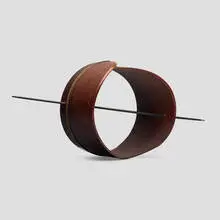 Hoop Series #1 Curvilinear by William Hunter, 1989, painted and carved cocobolo, sold Jul 2024
