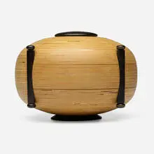 Ray Jones, Hidden Treasure, 1991, birch, ebony, padauk