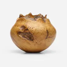 Melvin Lindquist, Vase, 1988, birch burl