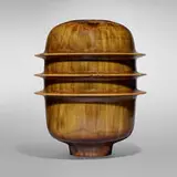 Ed Moulthrop, Large Tulipwood Saturn Vase