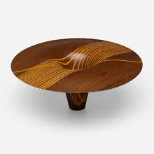 Virginia Dotson, #90051, 1990, wenge, birch