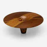 Virginia Dotson, #90051, 1990, wenge, birch
