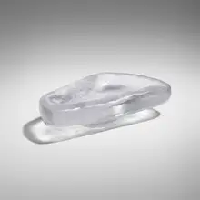 Vicke Lindstrand, Bowl, model 75983, c. 1960, glass