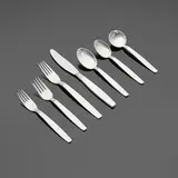 Svend Weihrauch, Silver Thread flatware service, sterling silver, stainless steel