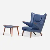 Hans J. Wegner, Papa Bear chair and ottoman