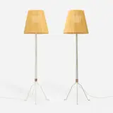 Lisa Johansson-Pape, Floor lamps model 30-058, pair