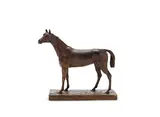 Jules Moigniez, patinated bronze model of a horse, signed J.Moigniez, patinated bronze